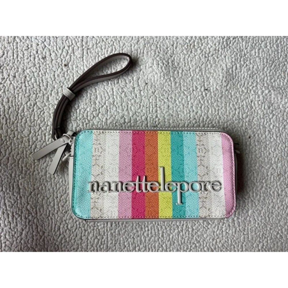 Nanette Lepore Multicolor Wristlet Wallet